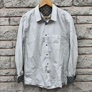 Stylish Geometric Print Button Down Shirt